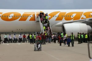 VUELO DE REPATRIADOS VENEZOLANOS